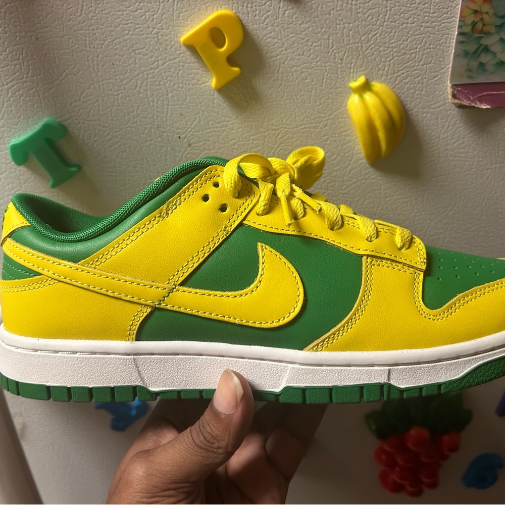 Nike Dunk Low Retro in Yellow Strike